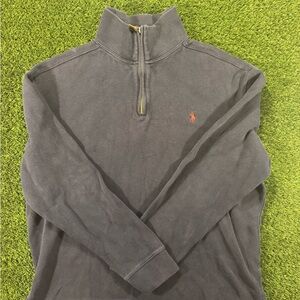 Ralph Lauren Charcoal Half-Zip Pullover